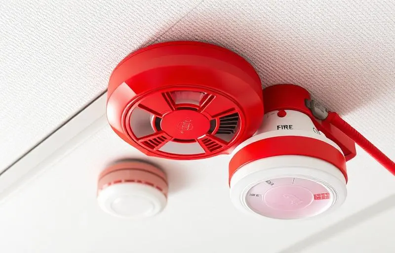 Fire Alarm & Burglary Alarm System